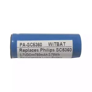 Batterie pour Philips SC5360, SC5275, BSC200, SC5320, SC5278 Facial Cleansing Brushes